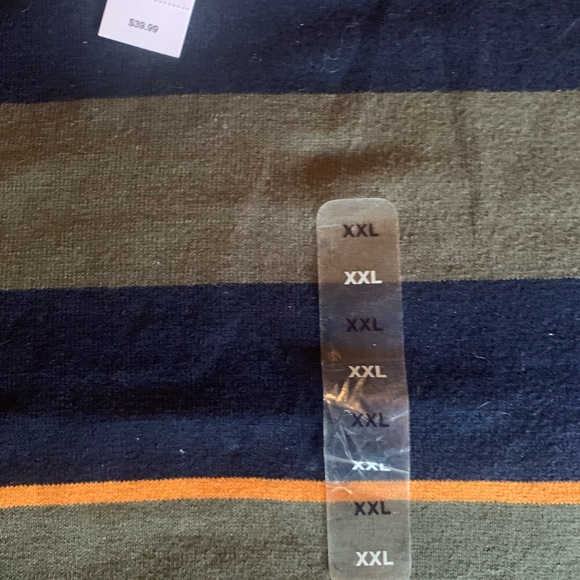 👚 2/$15 Gap Kids Adorable Striped Lightweight Sweater, Size XXL 14-16, NWT! - Picture 6 of 7